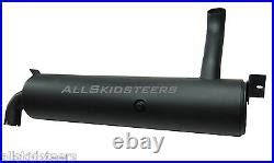 skid steer muffler tail pipe|bobcat skid steer mufflers.